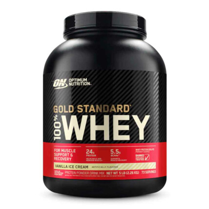 100% Whey Gold Standart 2,26kg 5lbs Optimum Nutrition