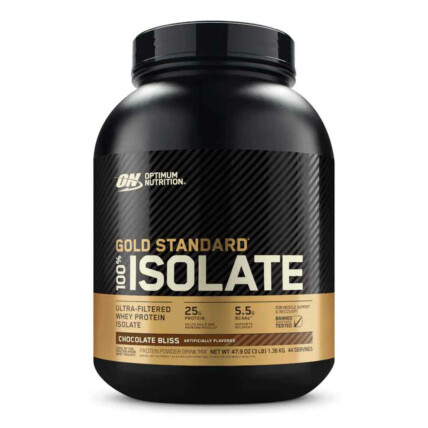 whey Protein Gold Isolate 1.3kg Chocolate Optimum Nutrition