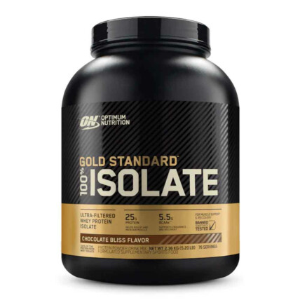 Whey Protein Gold Isolate 2.2kg Chocolate Optimum Nutrition