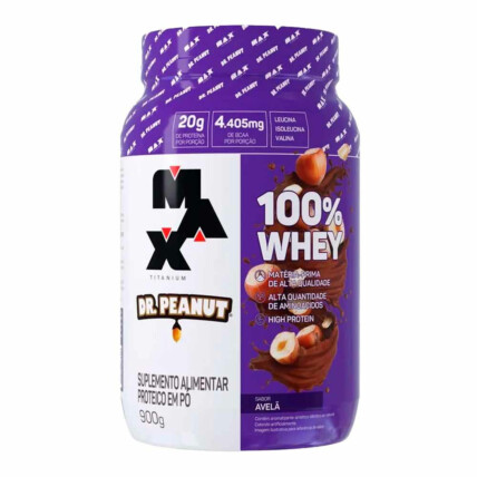 100% WHEY DR PEANUT 900G AVELA - MAX TIT