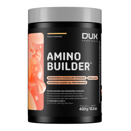 Amino Builder 400g Frutas Amarelas Dux Human Health