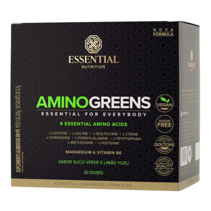 AMINO GREENS C/ 30 SACHES 240G LIMAO ESS