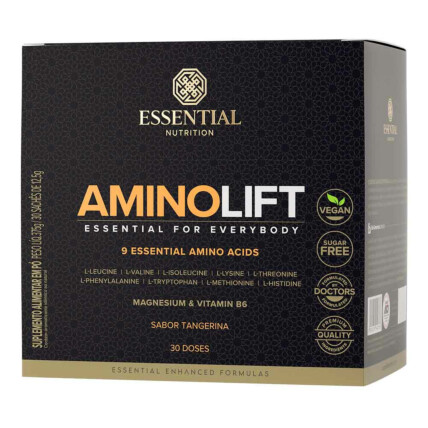 AMINOLIFT CAIXA 375G TANGERINA ESSENTIAL