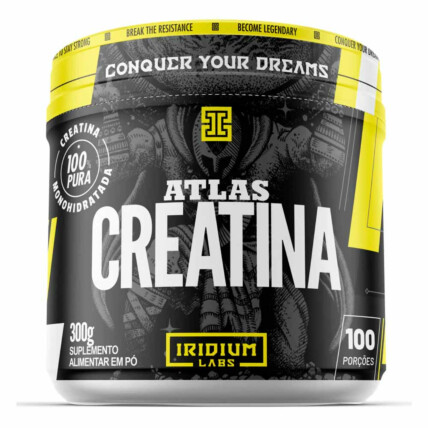 ATLAS CREATINA  MONOHIDRATADA 300G IRIDI