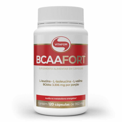 BCAA Fort 120 caps 950mg Vitafor