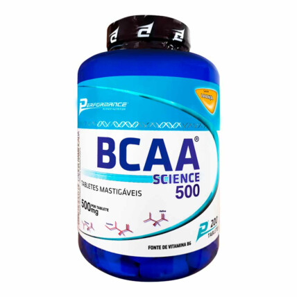 BCAA SCIENCE 500MG 200 TABS LARANJA - PE