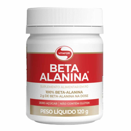 Beta-alanina em pó 120g Vitafor