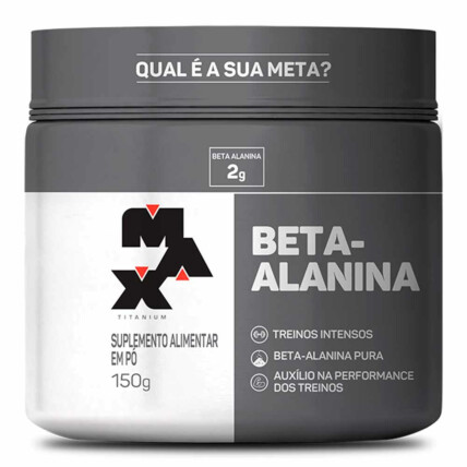 Beta-alanina em pó 150g Max Titanium