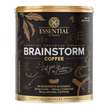 BRAINSTORM COFFEE 186G ESSENTIAL NUTRITI