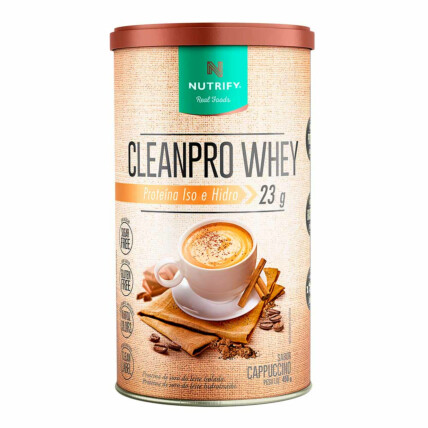 CLEANPRO WHEY PROTEIN HIDROLISADO 450G C