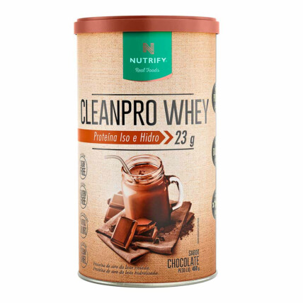 Cleanpro Whey Protein Hidrolisado 450g Chocolate Nutrify