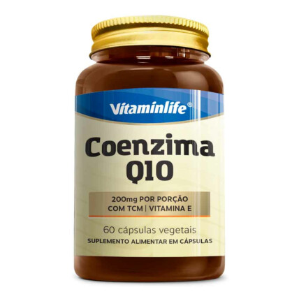 Coenzima Q10 200mg (com TCM e Vitamina E) 60 Caps Vitaminlife