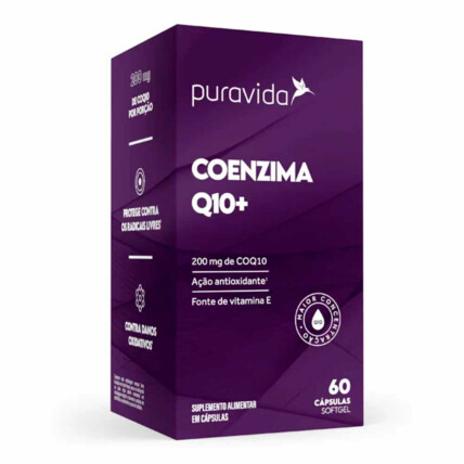 Coenzima Q10+ 200mg 60 caps Puravida