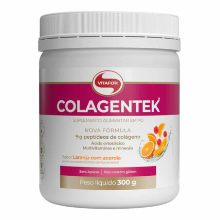 Colagentek 300g Laranja c/Acerola Vitafor