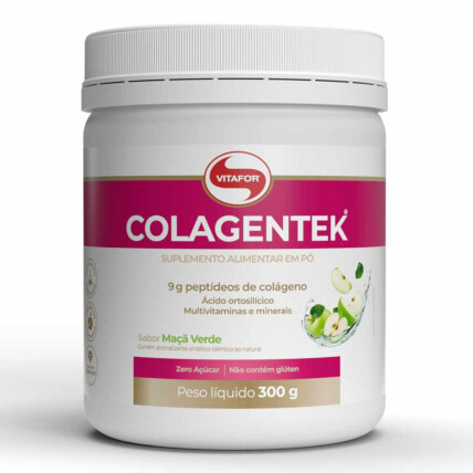 Colagentek 300g Maçã Verde Vitafor