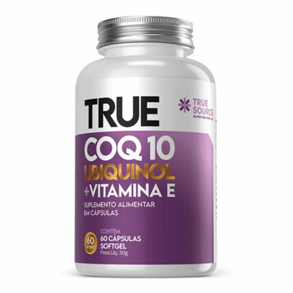 COQ 10 UBIQUINOL + VITAMINA E 60 CAPS TRUE SOURCE