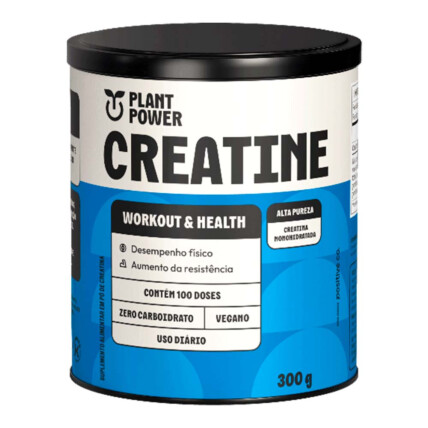 Creatina Monohidratada 300g Plant Power