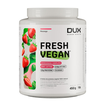 Fresh Vegan 450g Morango Dux Human Health