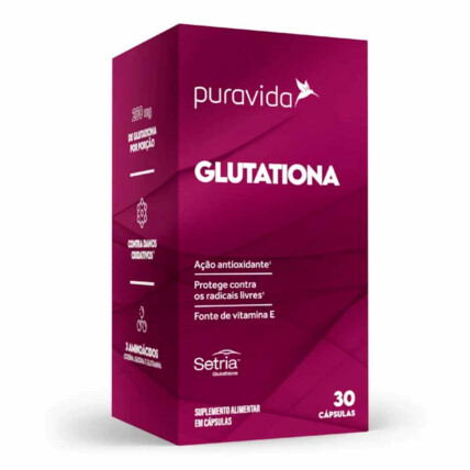 Glutationa 30 caps Puravida