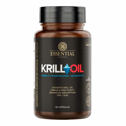 KRILL OIL 60 CAPS - ESSENTIAL NUTRITION