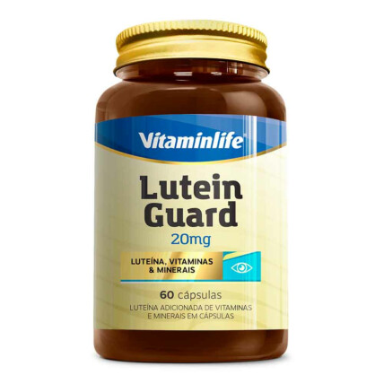 Lutein Guard 20mg (Luteína, Vitaminas e Minerais) 60 caps Vitaminlife