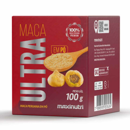 Maca Peruana Ultra em Po 100g Maxinutri