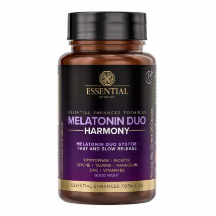 MELATONIN DUO 120 CAPS HARMONY ESSENTIAL NUTRITION