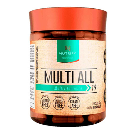 Multi All Multivitaminico 60 Caps Nutrify