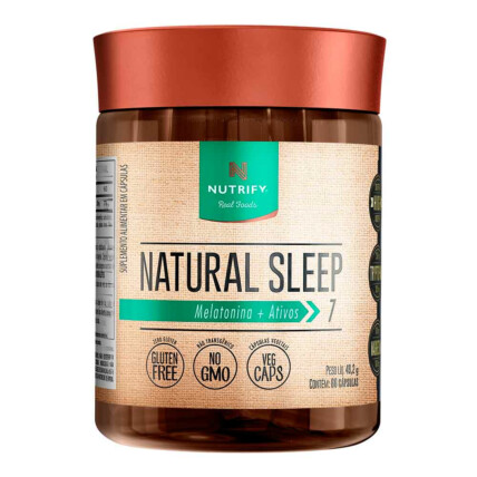 Natural Sleep C/60 Caps Nutrify