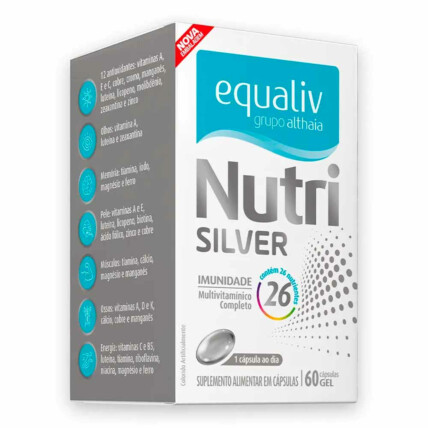 NUTRI SILVER 60 CAPS EQUALIV