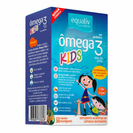 OMEGA 3 PRO KIDS OIL 30 CAPS - EQUALIV