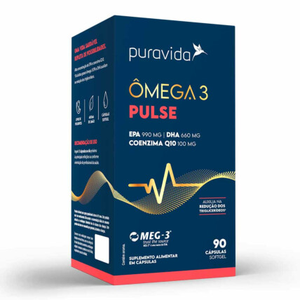 Ômega 3 Pulse 60caps Puravida