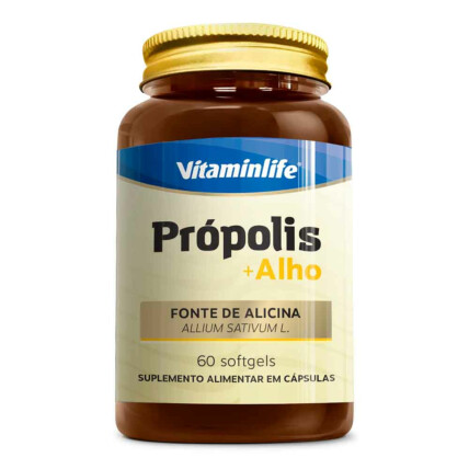 Própolis + Alho 60 Caps Vitaminlife