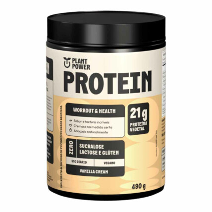 Protein 490g Baunilha Plant Power