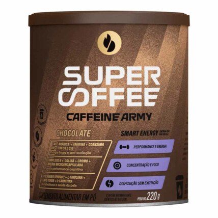 Supercoffee 220g Chocolate Caffeine Army