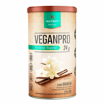 VEGANPRO 450G BAUNILHA - NUTRIFY