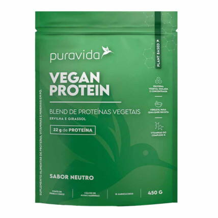 VEGAN PROTEIN 450G NEUTRO PURAVIDA