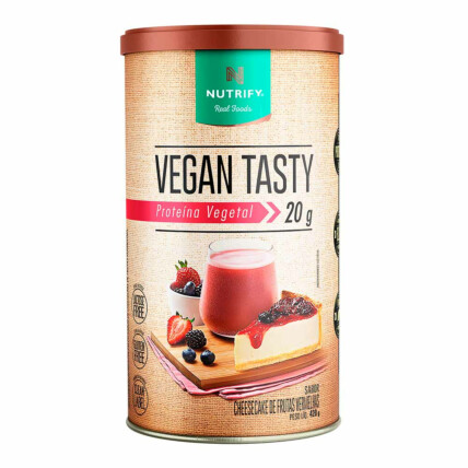 Vegantasty 420g Cheesecake Frutas Vermelhas Nutrify