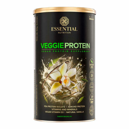 VEGGIE PROTEIN VANILLA 450G ESSENTIAL NU