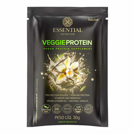 VEGGIE VANILLA 36G ESSENTIAL NUTRITION