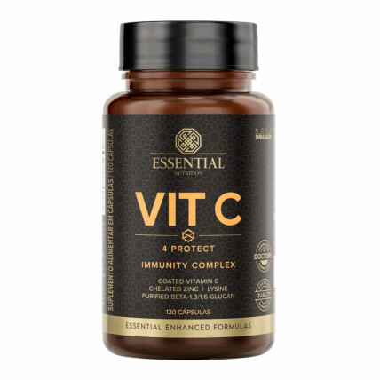 VIT C 4 PROTECT 120 CAPS ESSENTIAL NUTRITION