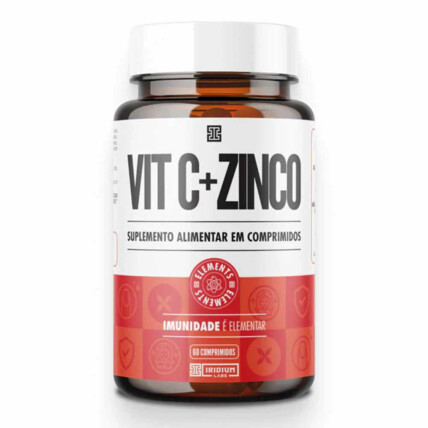 VITAMINA C + ZINCO 60CPD - IRIDIUM LABS