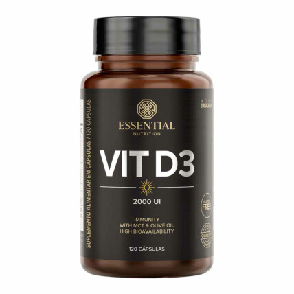 VIT D3 2000UI 120 CAPS ESSENTIAL NUTRITION