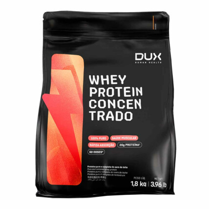 Whey Protein Concentrado 1,8kg Baunilha Dux Human Health