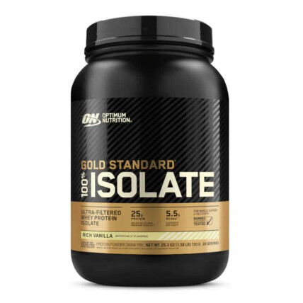 Whey Protein Gold Standart Isolado 720g Baunilha Optimum Nutrition