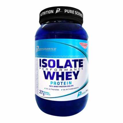 WHEY PROTEIN ISOLADO 909G MORANGO PERFOR